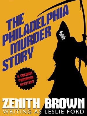 cover image of The Philadelphia Murder Story